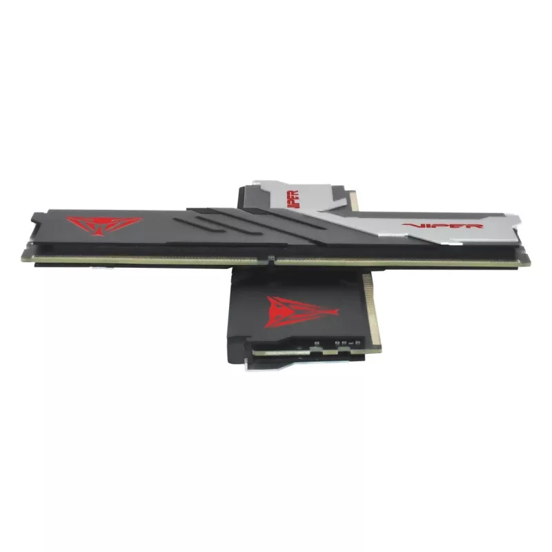 DIMM 32 GB DDR5-6000 (2x 16 GB) Dual-Kit, Arbeitsspeicher schwarz, PVV532G600C30K, Viper Venom, INTEL XMP, AMD EXPO