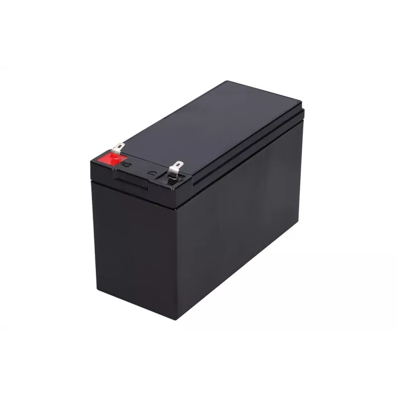 UPS-Batterie Extralink AGM 12V 7,2Ah (7Ah) verschlossene Blei-Säure VRLA, wartungsfrei, schwarz