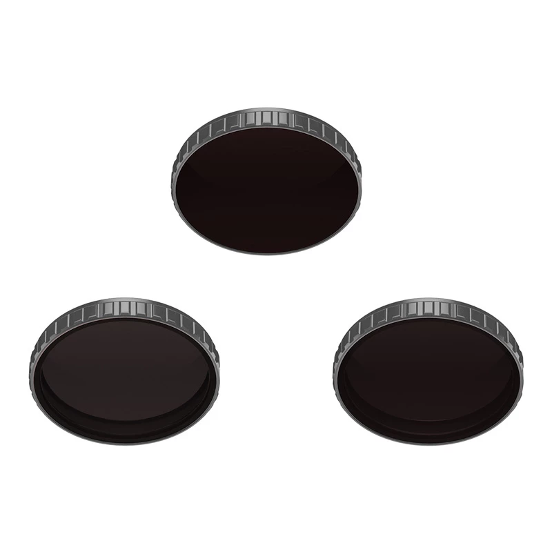 Kamerafilter DJI Osmo Action ND-Filter-Set Schwarz ND8 ND16 ND32