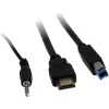 KVM-Switch Inter-Tech IPC AS-41HUS 4 Ports USB