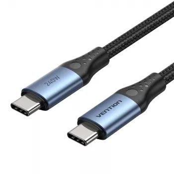 Vention USB 2.0 5A 240W 1,5m SCHWARZ USB-C-auf-C-Kabel
