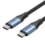 Vention USB 2.0 5A 240W 1,5m SCHWARZ USB-C-auf-C-Kabel