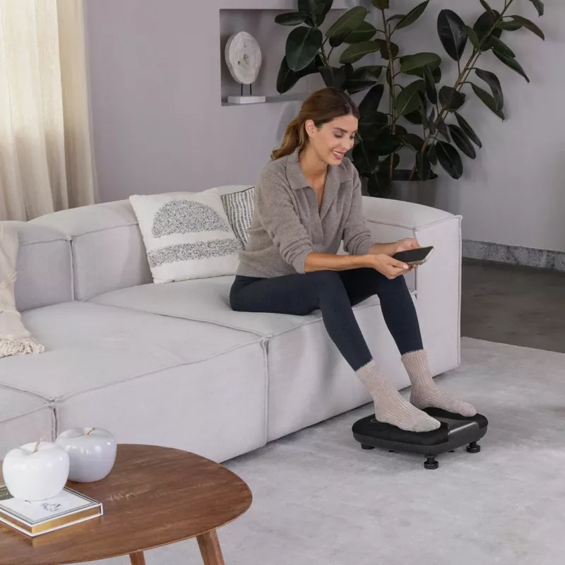Medisana LM 100 Massagegerät für Füße, Beine Schwarz