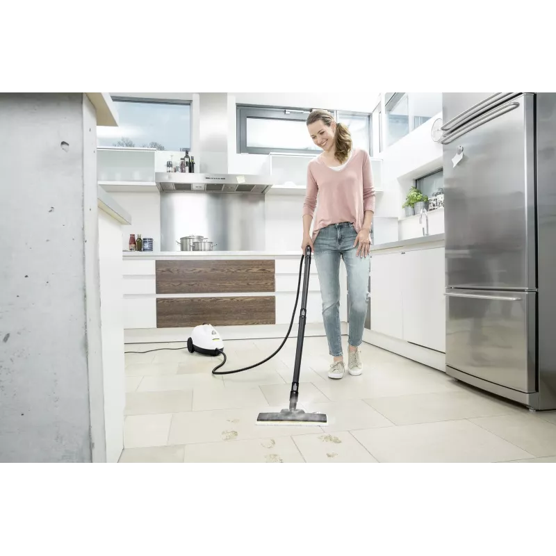 Kärcher SC 2 EasyFix Zylinder-Dampfreiniger 1 L 1500 W Schwarz, Weiß