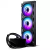 Phanteks Glacier One 360M25 LCD AiO-Flüssigkeitskühlung, 6-Zoll-Display - 360 mm, schwarz