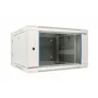 Extralink Wandrackschrank 6U 600x600 AZH Grau Wandmontage, Schwenktyp