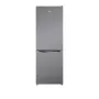 Kühl-Gefrierkombination AMICA FK2425.4UNTX(E) freistehend 277 L gesamt, Gefrierfach unten 74 L, Inverter, silber, 1593×540×550 mm