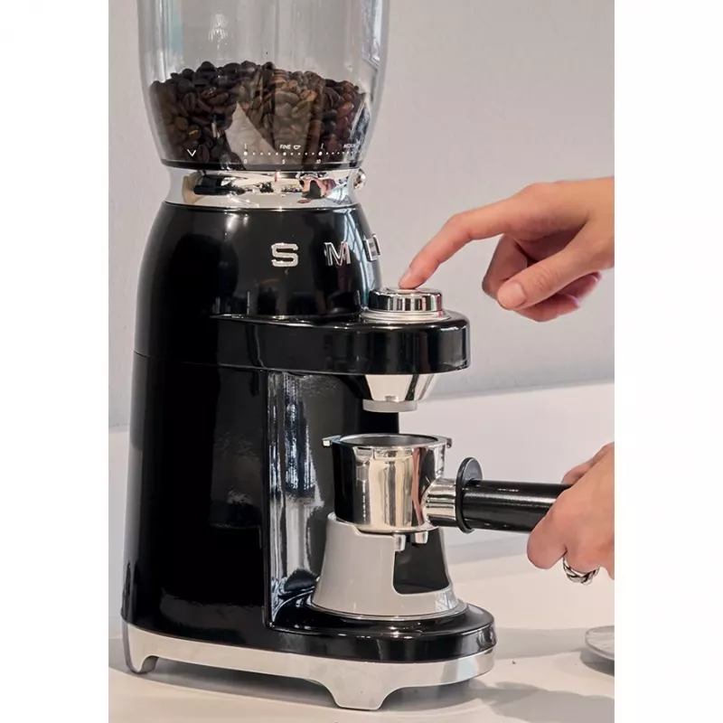 SMEG CGF11BLEU Kaffeemühle 50 Zoll Stil Schwarz