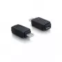 Adapter USB micro-A+B female to USB micro A-male DeLOCK 65032 Schwarz