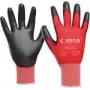 Arbeitshandschuhe Cimco 141237 Schwarz Rot L