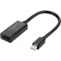Renkforce Mini-DisplayPort Adapterkabel HDMI-A Buchse 0,55 m Schwarz RF-5947252 vergoldete Kontakte DisplayPort-Kabel (RF-5947252)