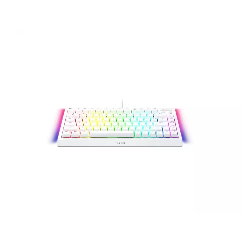 Mechanische Gaming-Tastatur Razer SchwarzWidow V4 75% USB QWERTY US-Englisch Weiß