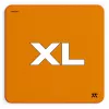 Gaming-Mauspad GLORIOUS Fnatic FOCUS3 MAX XL – erweiterte XL-Größe, Stoffoberfläche, genähter Rand