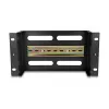 Rackzubehör DELOCK 67320 — Metallabdeckblende, schwarz, 1 Stk.