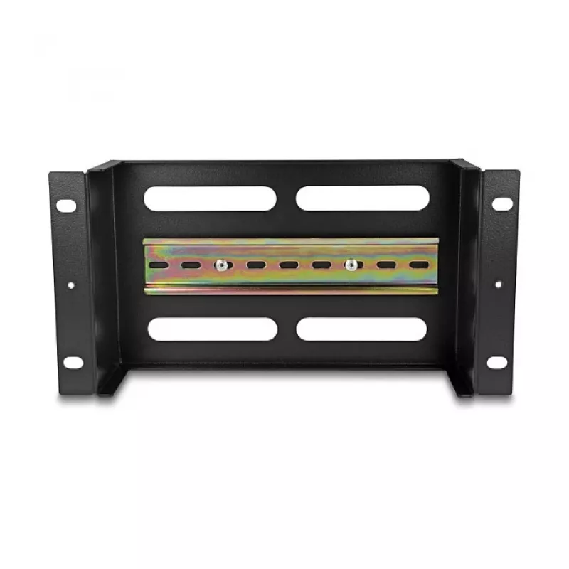 Rackzubehör DELOCK 67320 — Metallabdeckblende, schwarz, 1 Stk.