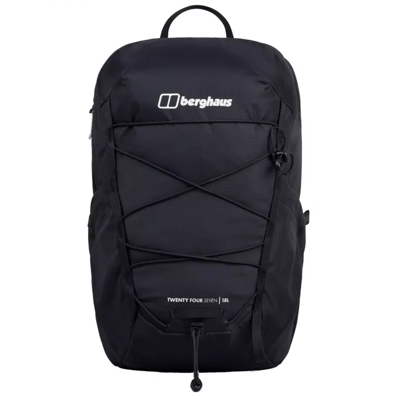 Jacke Berghaus Hillwalker IA Shell Größe M schwarz mit Berghaus 24/7 365 U18 Rucksack