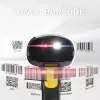 Kabelloser Barcodescanner QOLTEC 50856 – 1D- & 2D-kabelloses Handgerät, USB-Schnittstelle, ABS-Gehäuse, 170×62×100 mm, 203 g