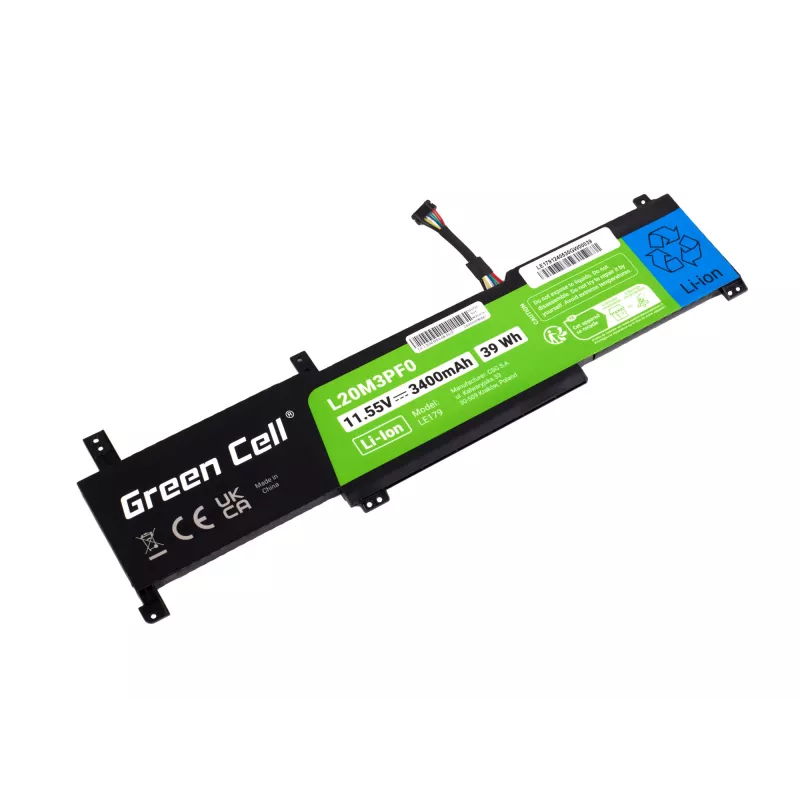 Akku Green Cell L20M3PF0 Lenovo Ideapad 3-14ITL6 15ITL6 17ITL6 S14 V14 15 17 G2 G3