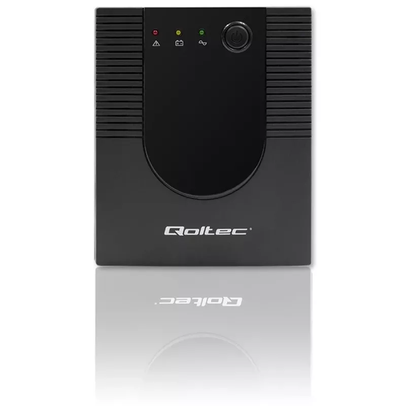 Unterbrechungsfreie Stromversorgung USV Qoltec 53775 1,2 kVA 720 W 4 AC-Steckdosen