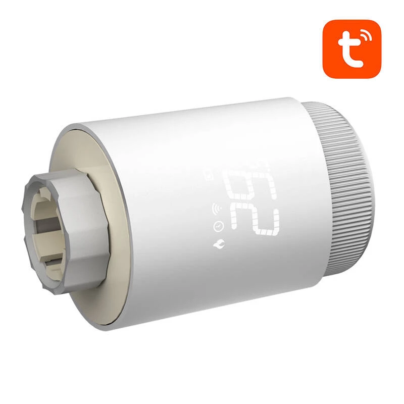 Thermostatisches Heizkörperventil Avatto TRV10 Zigbee Tuya kabellose Steuerung, smarter TRV