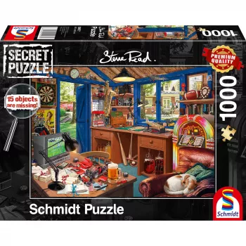 Steve Read: Secret Puzzle - Vaters Workshop (1000 Teile)