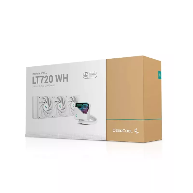 LT720 Prozessor-Flüssigkeitskühlsystem 1er-Pack Weiß 120 mm