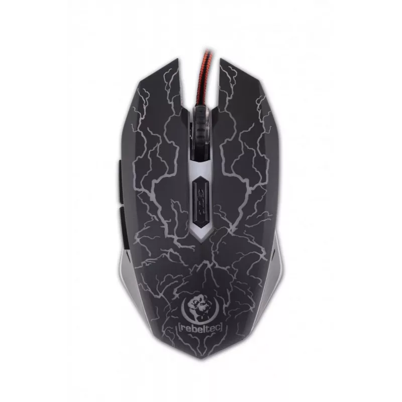 Rebeltec Diablo - Maus - optisch - 6 Tasten - kabelgebunden - USB