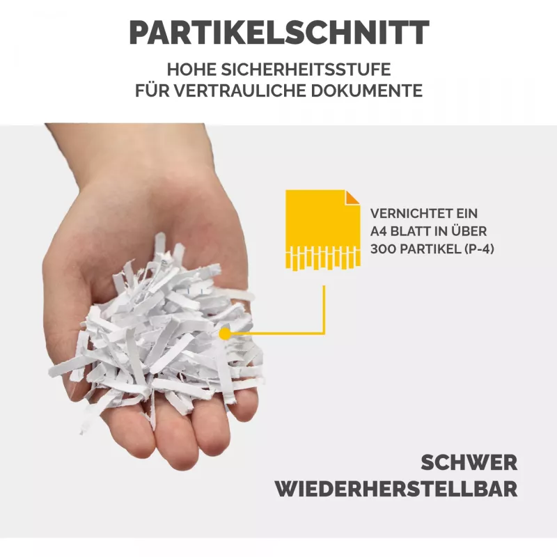 Fellowes Powershred LX50 Aktenvernichter Partikelschnitt Schwarz