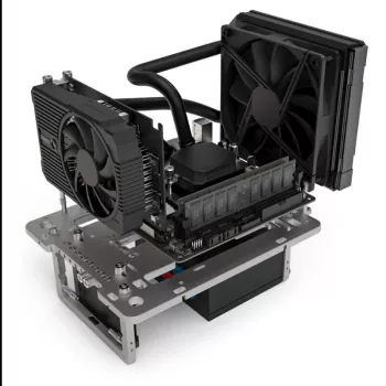 Streacom Benchtable BC1 Mini V2 Titan — kompakter Benchtable mit ATX-Kompatibilität