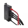 USB-Hub DELOCK 3-Port 5 Gbit/s mit RJ45 Gigabit PoE++ und USB Type-C-Host, Metallgehäuse, 1,5 kV Isolation, schwarz