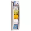 Paperflow Papierhalter QUICK BLICK 4062.02 — Desktop-Organizer mit 5 Fächern, grau