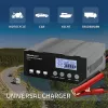 Batterieladegerät QOLTEC 52491 Mikroprozessor 12V/12,6V/24V mit LCD
