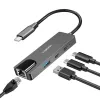USB 3.2 Gen1 Hub, 3-Port mit 2,5G Ethernet