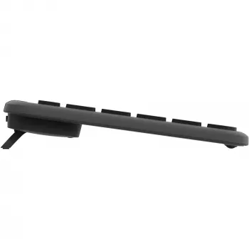 Logitech K950 Signature schlank Tastatur Office RF Wireless + Bluetooth QWERTZ Deutsch Graphit