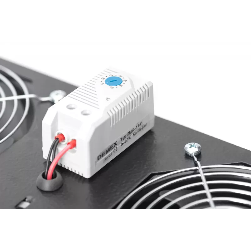 Dachventilator Digitus DN-19 FAN-2-WM-T-SW