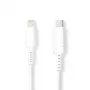 Nedis 2m USB-C auf Lightning Kabel für iPad, iPhone, iPod, Weiß