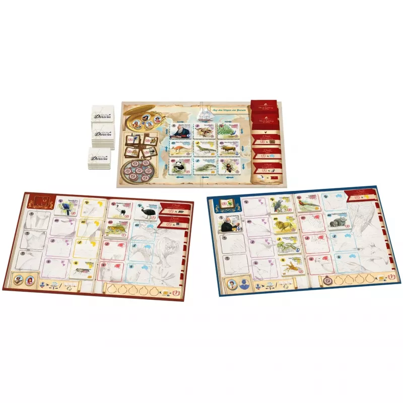 Auf den Spuren von Darwin, Brettspiel