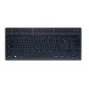 Bluetooth-Tastatur CHERRY KW 7100 MINI BT QWERTZ Schweizer Blau Wireless