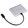 Externer Videoadapter SILVERSTONE CH7517 USB-C auf VGA (Chrontel CH7517) externer Display-Anschluss