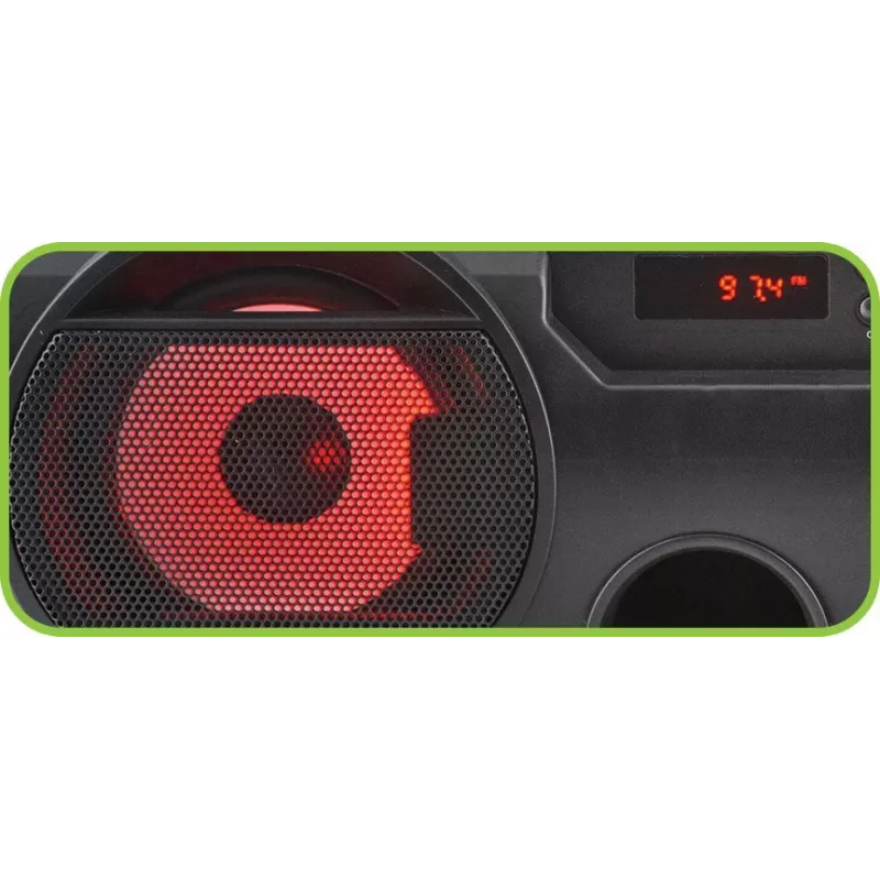 Tragbarer Lautsprecher Rebeltec SoundBox 440, Schwarz