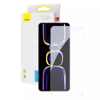 Gehärtetes Glas Displayschutz Baseus für Redmi K60 / K60 Pro, 0,3 mm Dicke