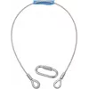 EUROLITE Safety Cable B 6x1000mm to 35kg Silver (58010331)