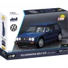 Cobi Volkswagen Golf GTI (1976–1983) Bausatz, blau, 1:35, 68 Teile
