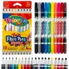 Colorino Kinder Doppelspitzen-Faserstifte 10 Farben