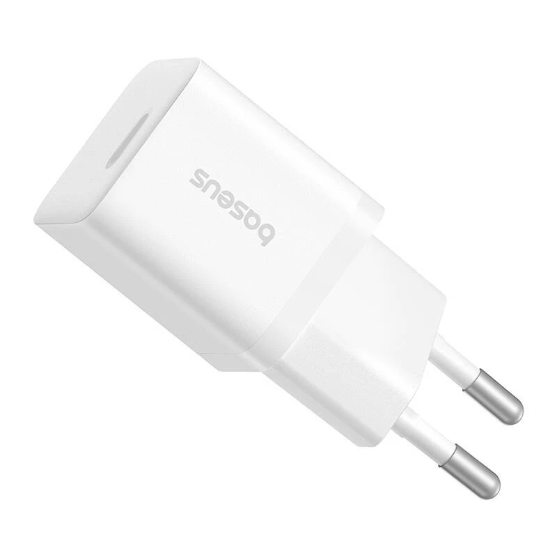 Baseus P10110909213-00 USB-C GaN5 mini 25W mains charger Weiß