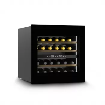 Einbau-Weinkühlschrank Caso WineDeluxe WD 24 — Kapazität 24 Flaschen, Energieeffizienzklasse F, schwarz