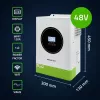 Hybrid-Solarwechselrichter Off-Grid 6200W | 120A