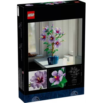 LEGO Botanical Bauset Hibiscus Flower 10372 – 660 Teile, Ausstellungsmodell, 250×360×130 mm