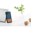 Smartphone-Hülle man and wood für iPhone 11 Pro – Denim-Schwarz