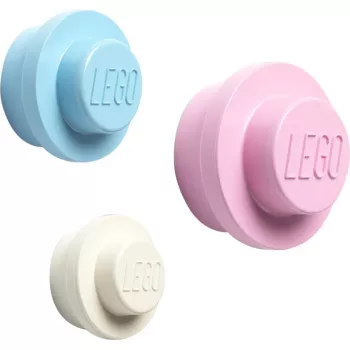 Room Copenhagen LEGO Wandhalterung 40161736 Weiß Blau Rosa (40161736)